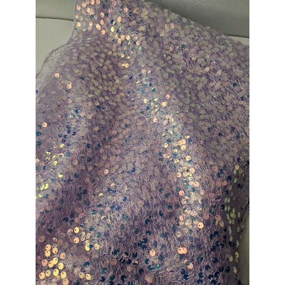 2 Pack of 11"x69" Light Purple Table Runners with Sparkly Sequins for Partys - Picture 7 of 7